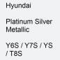 Preview: Hyundai, Platinum Silver Metallic, Y6S / Y7S / YS / T8S.